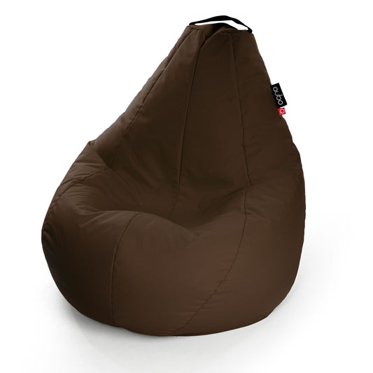 Säkkituoli Qubo™ Comfort 120 Chocolate POP FIT - Kotikauppa