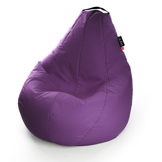 Säkkituoli Qubo™ Comfort 120 Plum POP FIT - Kotikauppa