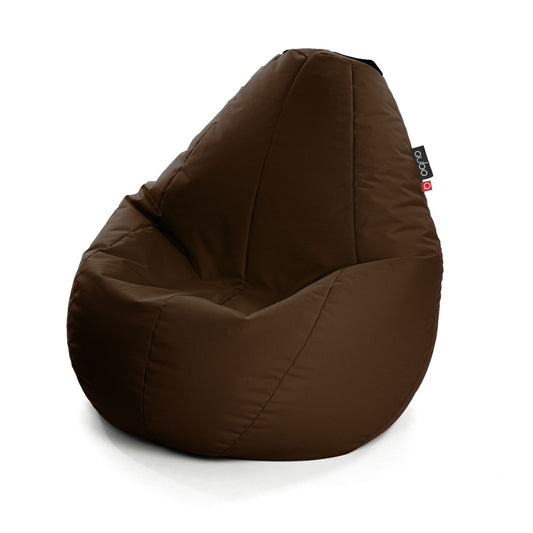 Säkkituoli Qubo™ Comfort 90 Chocolate POP FIT - Kotikauppa