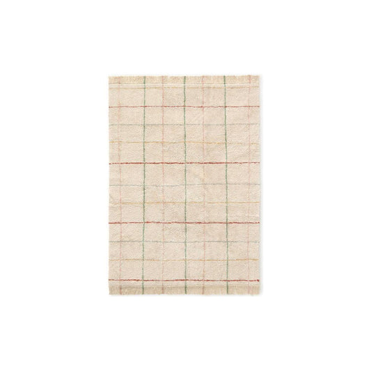 Washable Rug Colorful Lines, 90 x 130 cm