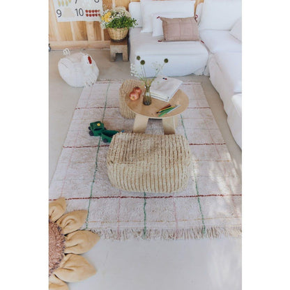 Washable Rug Colorful Lines, 90 x 130 cm