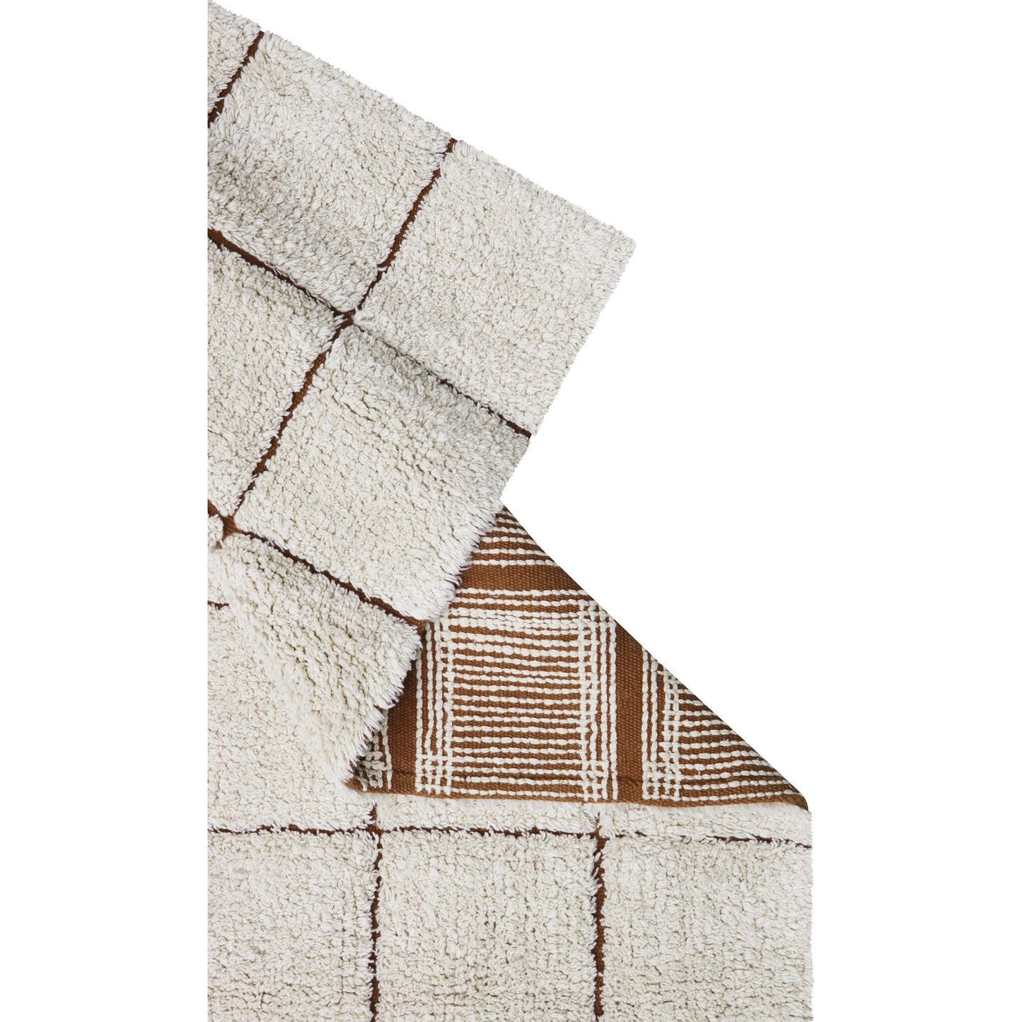 Washable Cotton Rug Mosaic, 120x160 cm