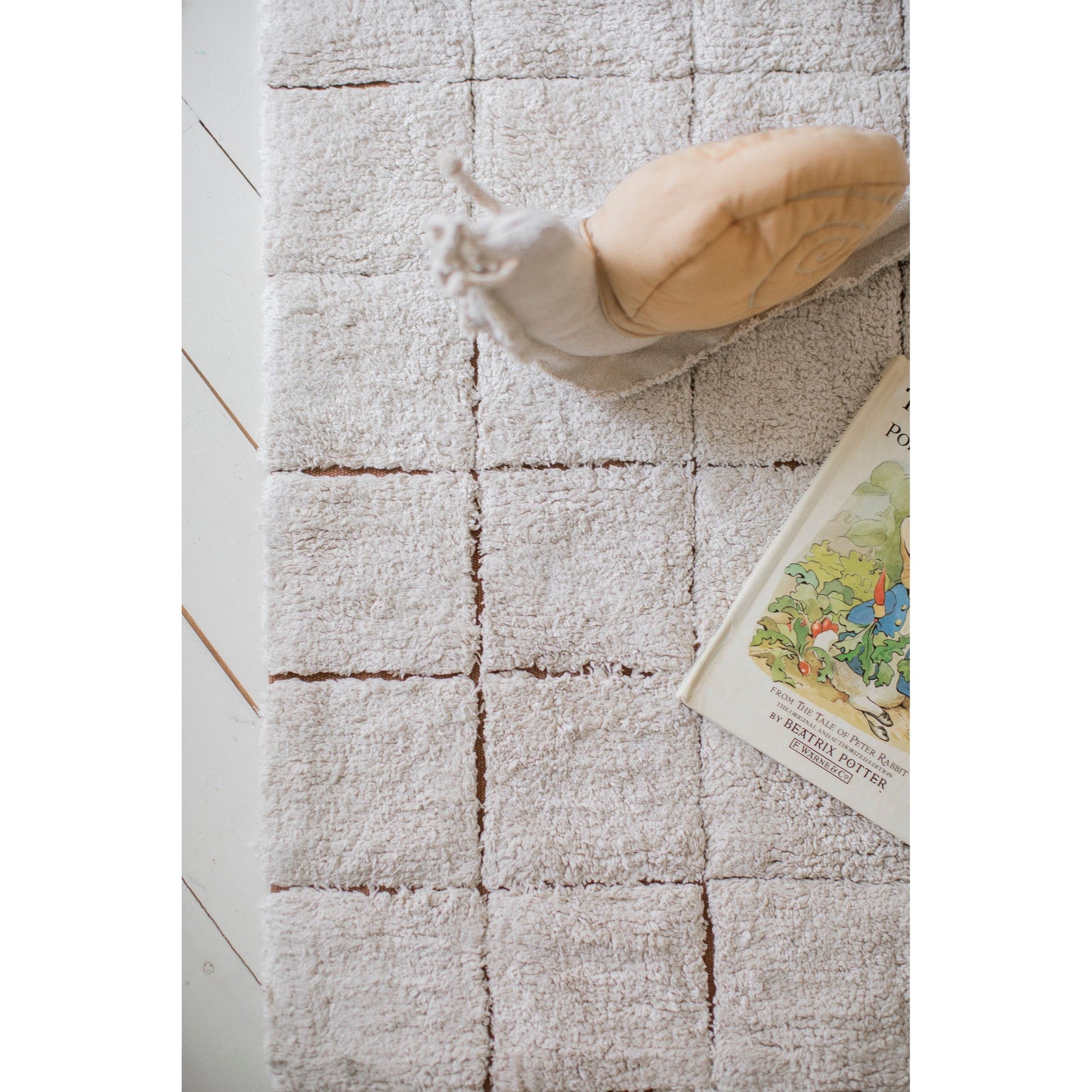 Washable Cotton Rug Mosaic, 120x160 cm