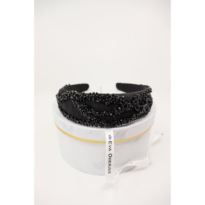 Mulberry Silk Beaded Headband Hestia