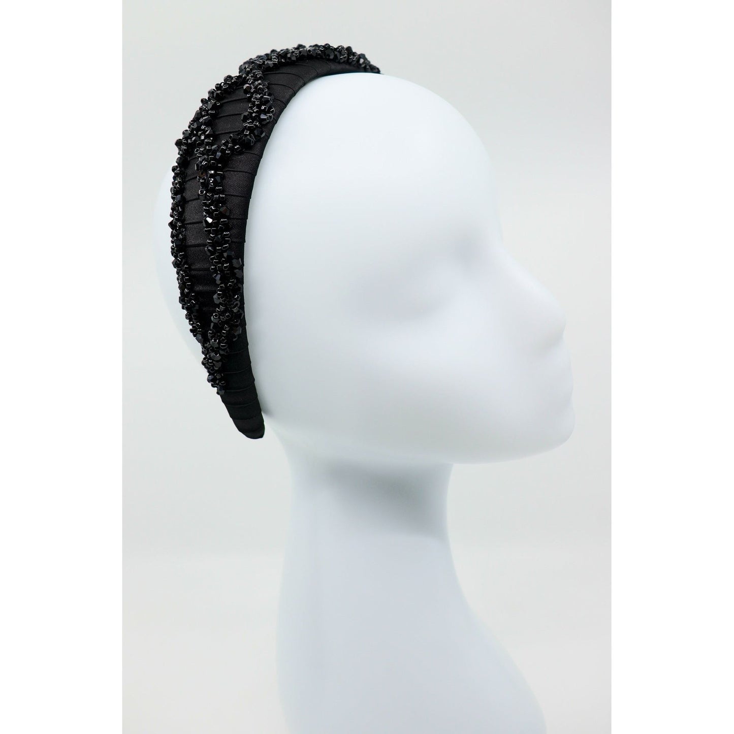Mulberry Silk Beaded Headband Hestia