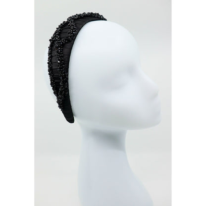 Mulberry Silk Beaded Headband Hestia