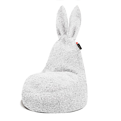 Säkkituoli Qubo™ Daddy Rabbit Snowdrop FLUFFY FIT - Kotikauppa