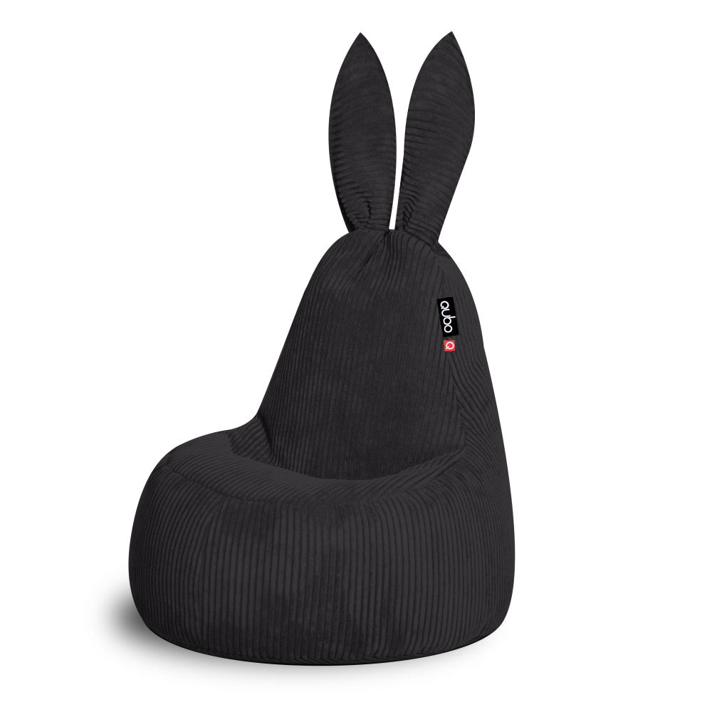 Säkkituoli Qubo™ Daddy Rabbit Onyx FEEL FIT - Kotikauppa