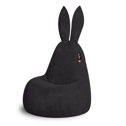 Säkkituoli Qubo™ Daddy Rabbit Onyx FEEL FIT - Kotikauppa