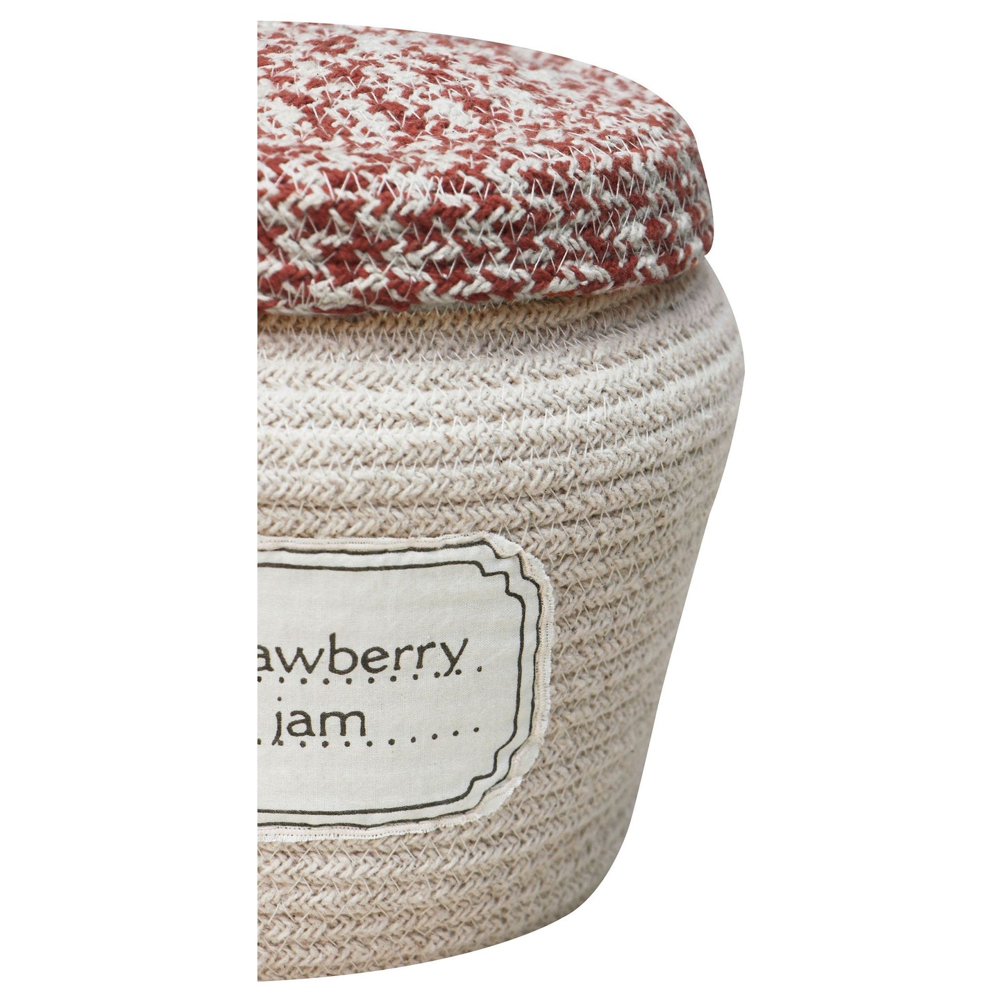 Decorative Basket Strawberry Jam