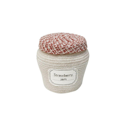 Decorative Basket Strawberry Jam