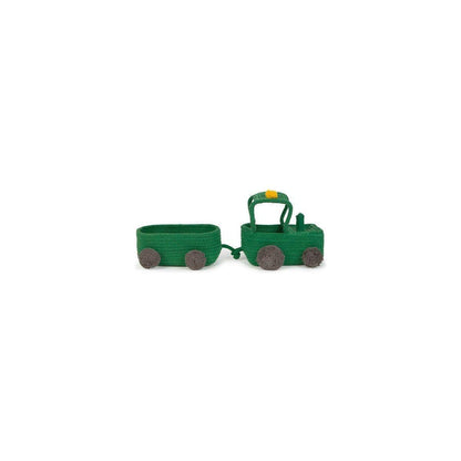 Decorative Basket Tractor