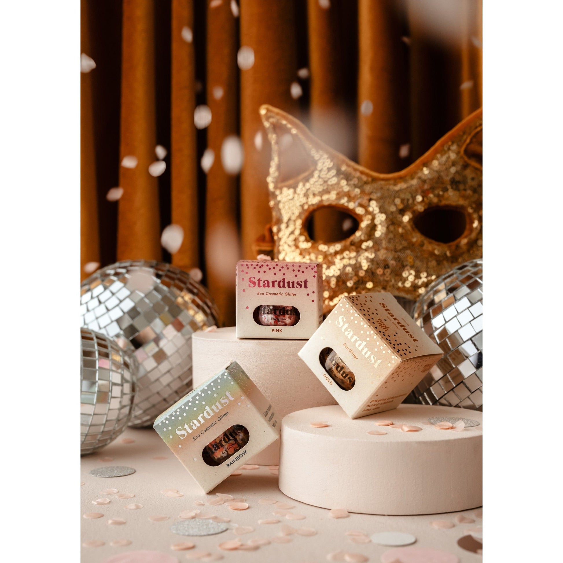 Decorative Eco Glitter - Rainbow Star Dust