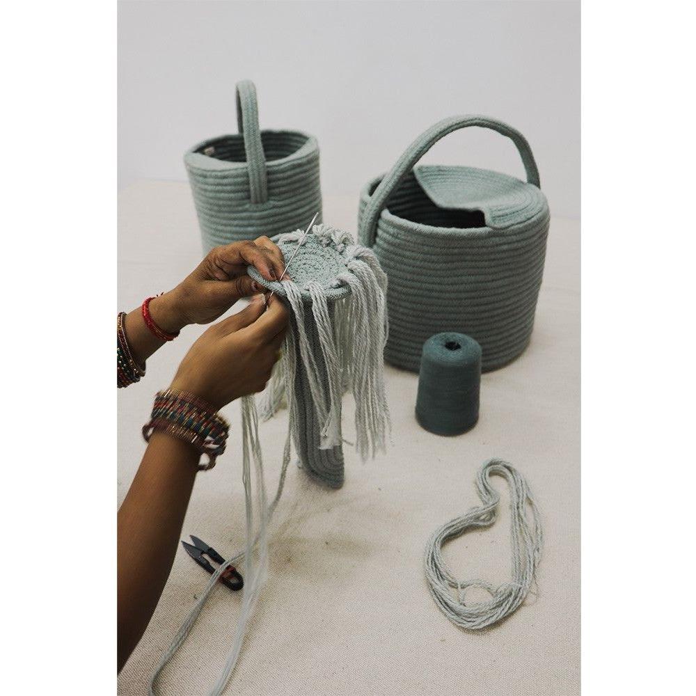 Decorative Basket Watering Can
