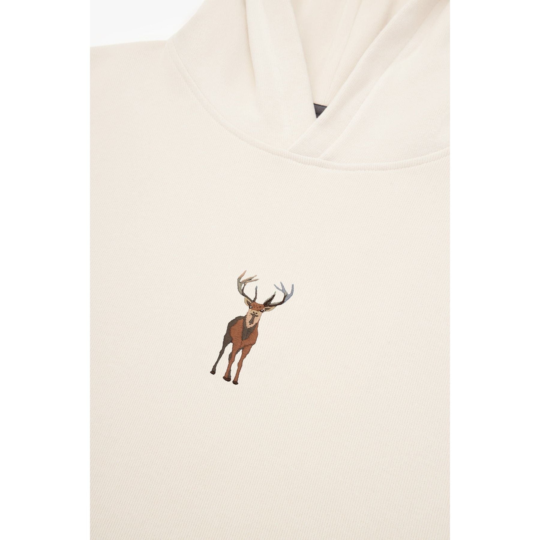 Deer Hoodie - Cream
