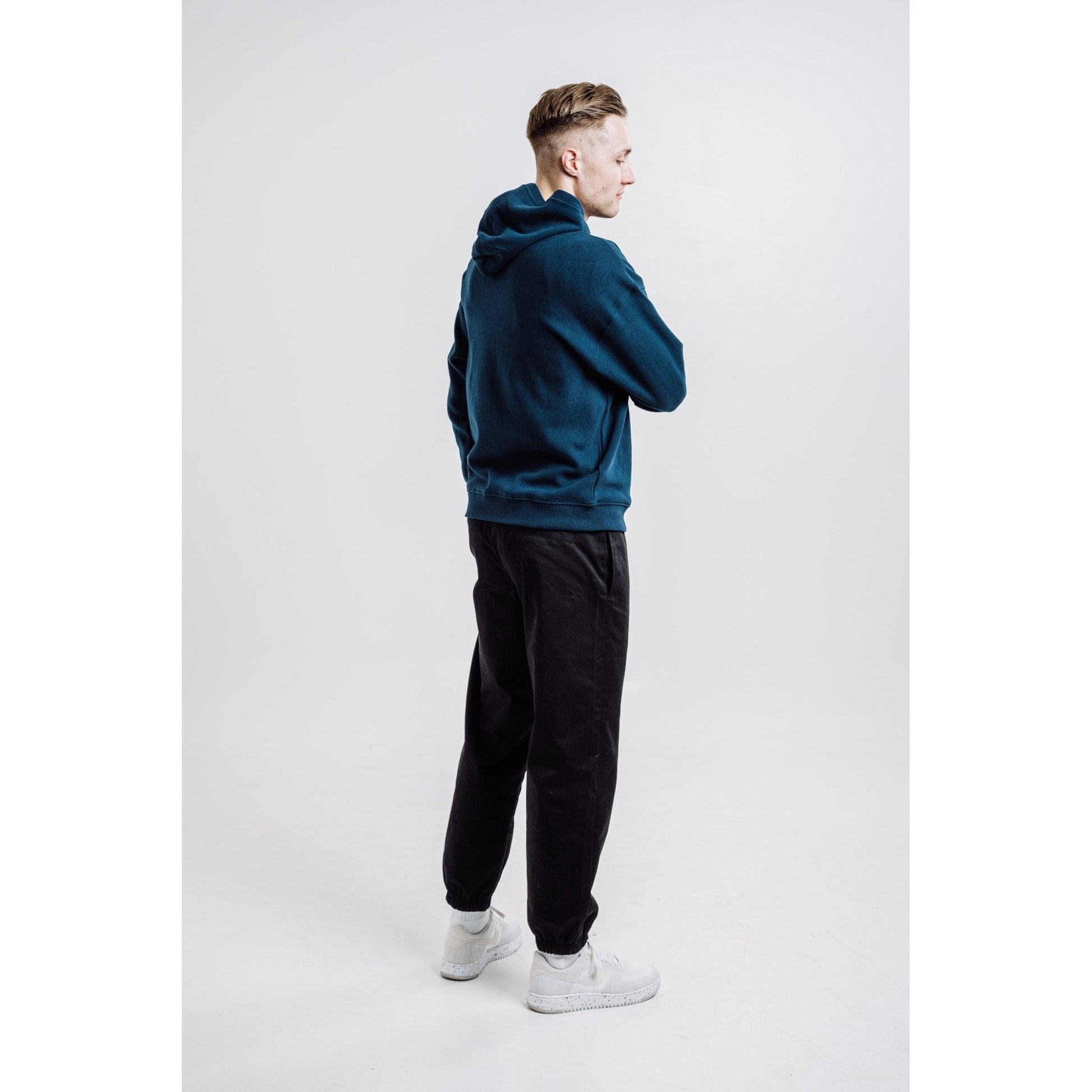 Deer Hoodie - Indigo Blue