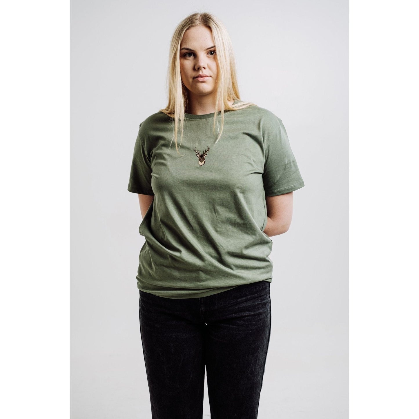 Deer T-shirt - Khaki