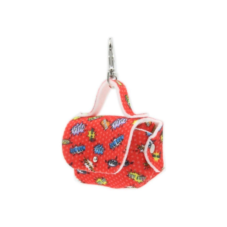 Dog Waste Bag Dispenser - Red Graffiti