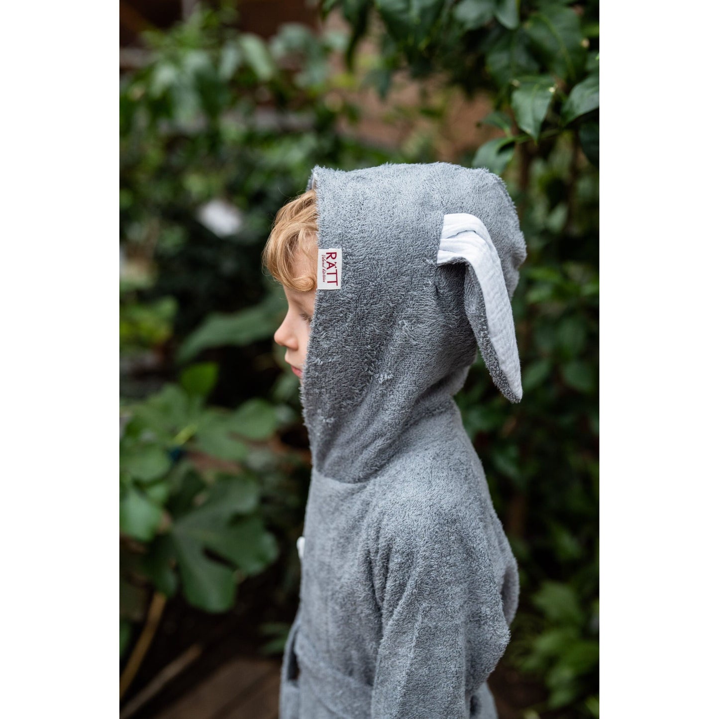 Bamboo Terry Bathrobe BUNNY - For TODDLERS (Size 82/86-116)