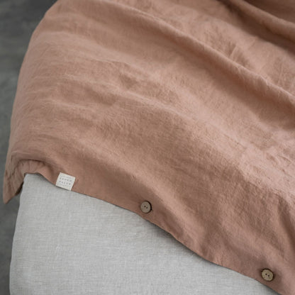 Pellava pussilakanasetti - Cafe Creme (Parivuode) - Linen Tales