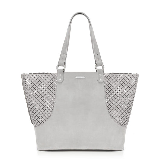 Elva Dog Carrier & Personal Bag - Light Grey