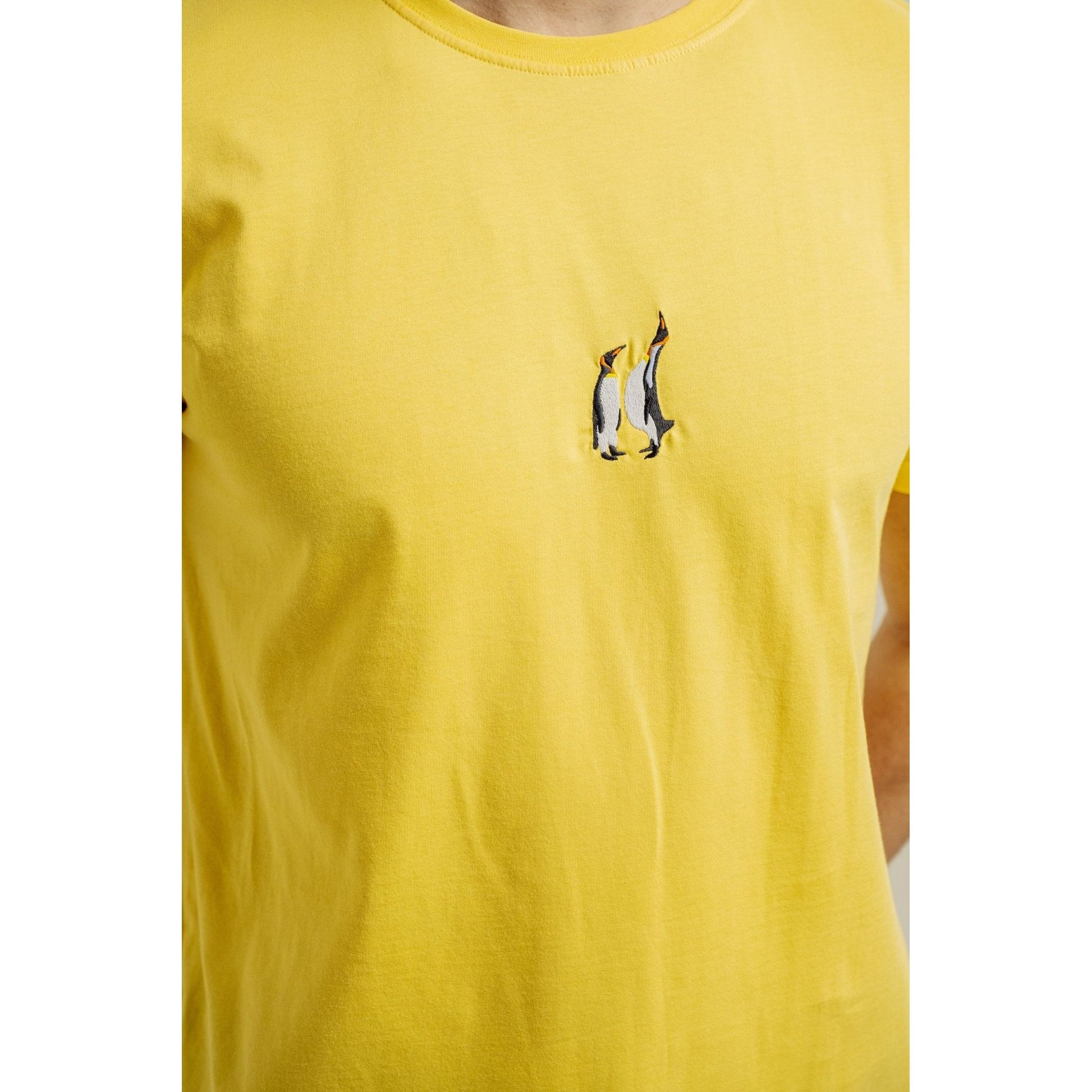 Emperor Penguin T-shirt - Yellow