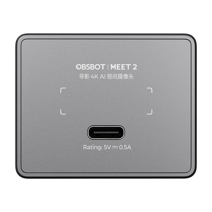 OBSBOT Meet 2 -webkamera (harmaa)