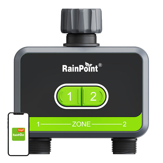 RainPoint 2-vyöhykkeinen kasteluohjain sovelluksella