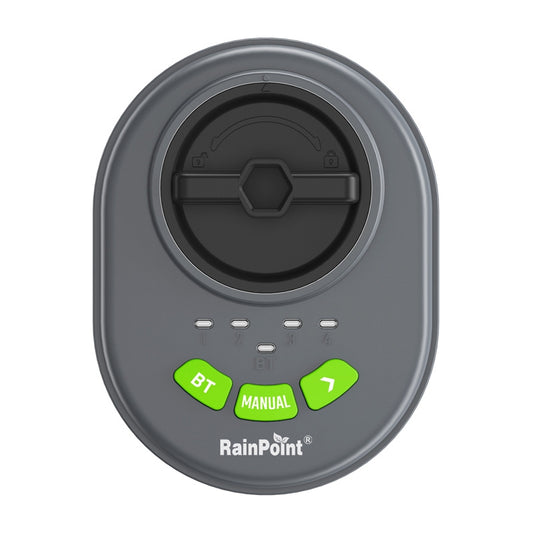 RainPoint 4-vyöhykkeinen sprinkleriohjain sovelluksella, Bluetooth