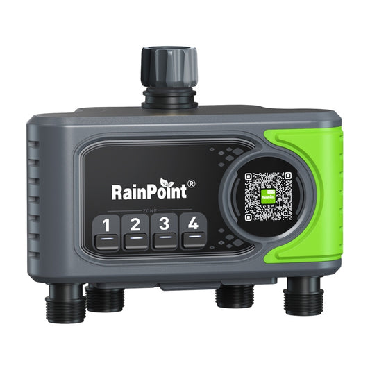 RainPoint WiFi 4-vyöhykkeinen kasteluohjain