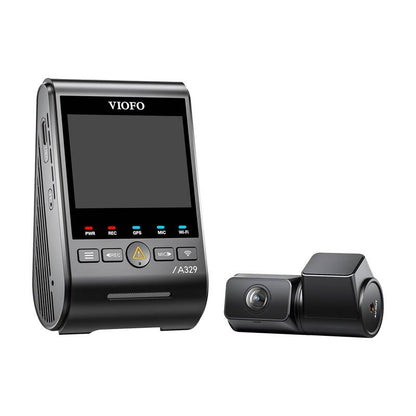 Kojelautakamera VIOFO A329 2CH 4K 60FPS + 2K WiFi, GPS