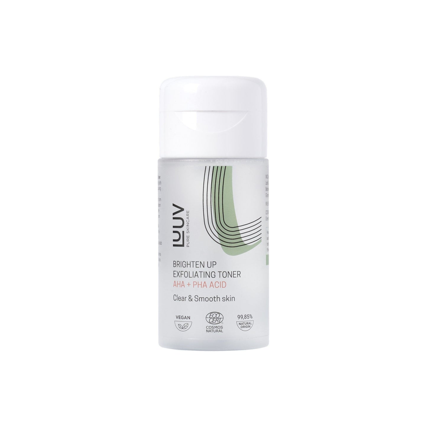 Exfoliating Face Toner with AHA + PHA Acid COSMOS, 120 ml