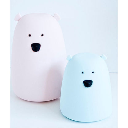 Little Bear Silicone Lamp - Blue