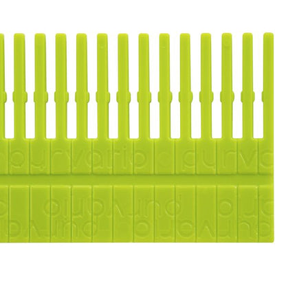 Purvario Pure Light Edition -säilytystelinekaappisarja, 8-osainen - Lime