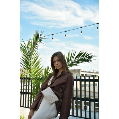 FACET Clutch with Venice Strap