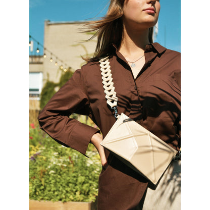 FACET Clutch with Venice Strap