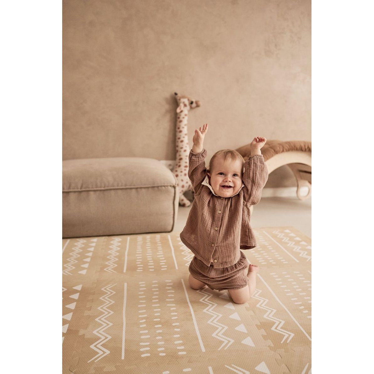 Foam Puzzle Playmat - Boho Sand