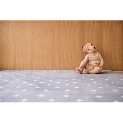 Foam Puzzle Playmat - Cross Azure