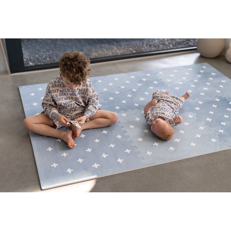 Foam Puzzle Playmat - Cross Azure