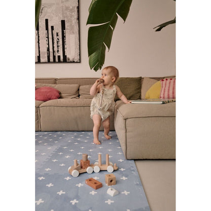 Foam Puzzle Playmat - Cross Azure