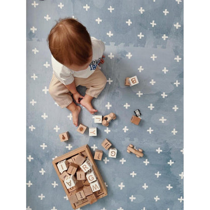 Foam Puzzle Playmat - Cross Azure