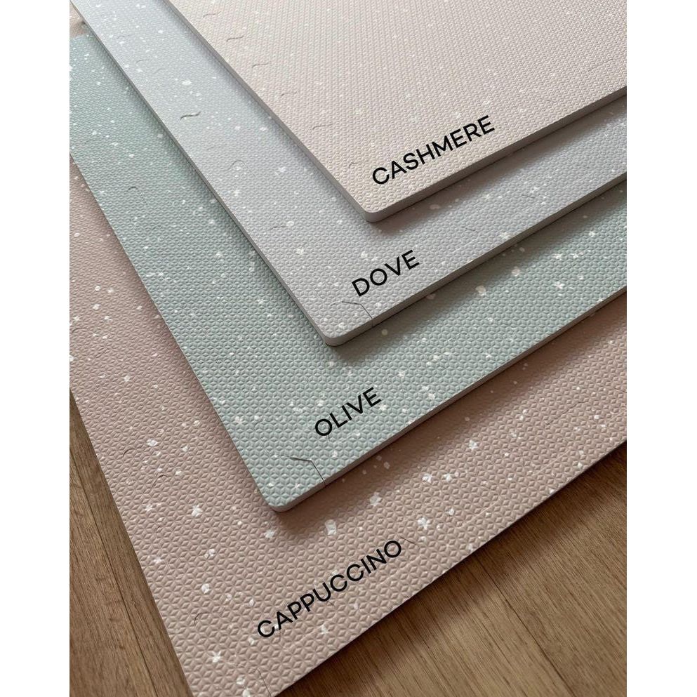 Foam Puzzle Playmat - Spots Cappuccino