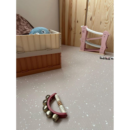 Foam Puzzle Playmat - Spots Cappuccino