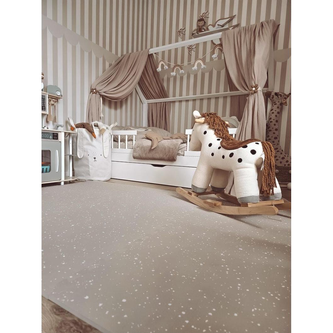 Foam Puzzle Playmat - Spots Cappuccino