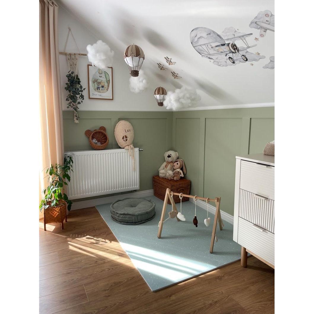 Foam Puzzle Playmat - Spots Olive