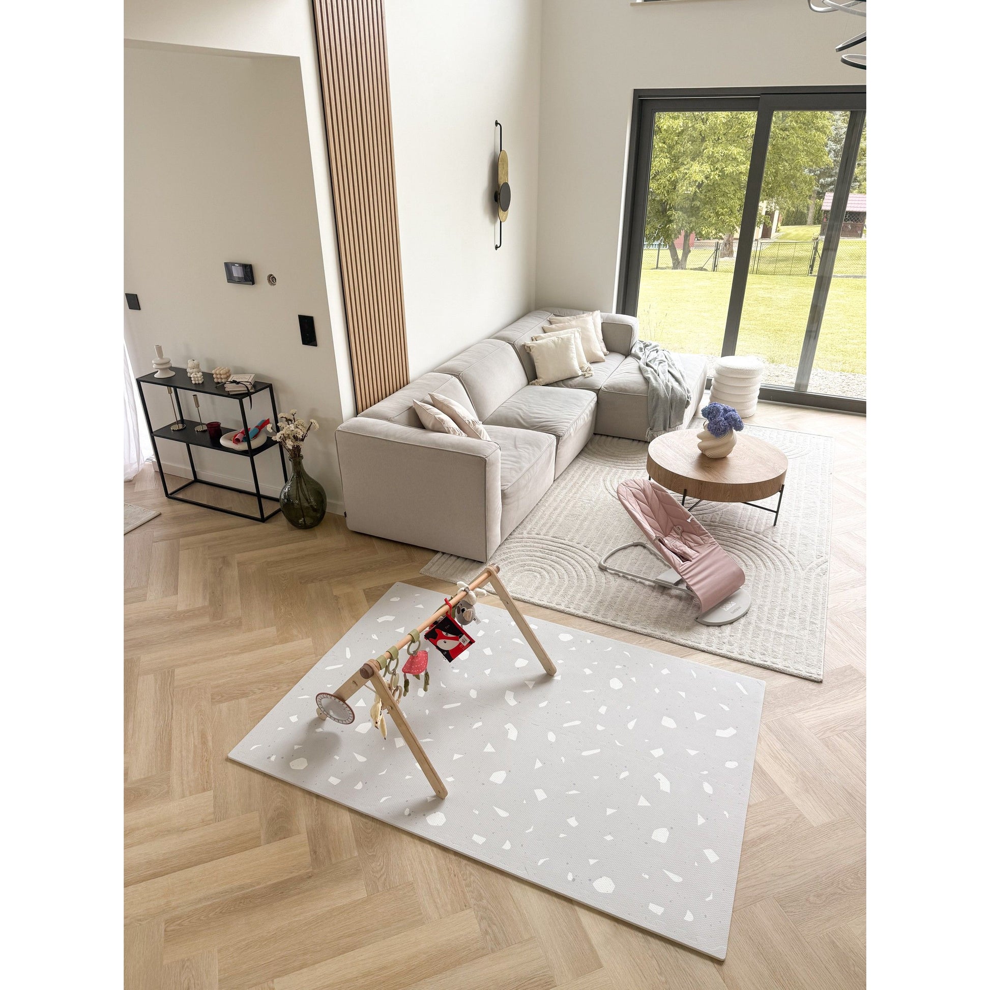 Foam Puzzle Playmat - Terrazzo Lavender
