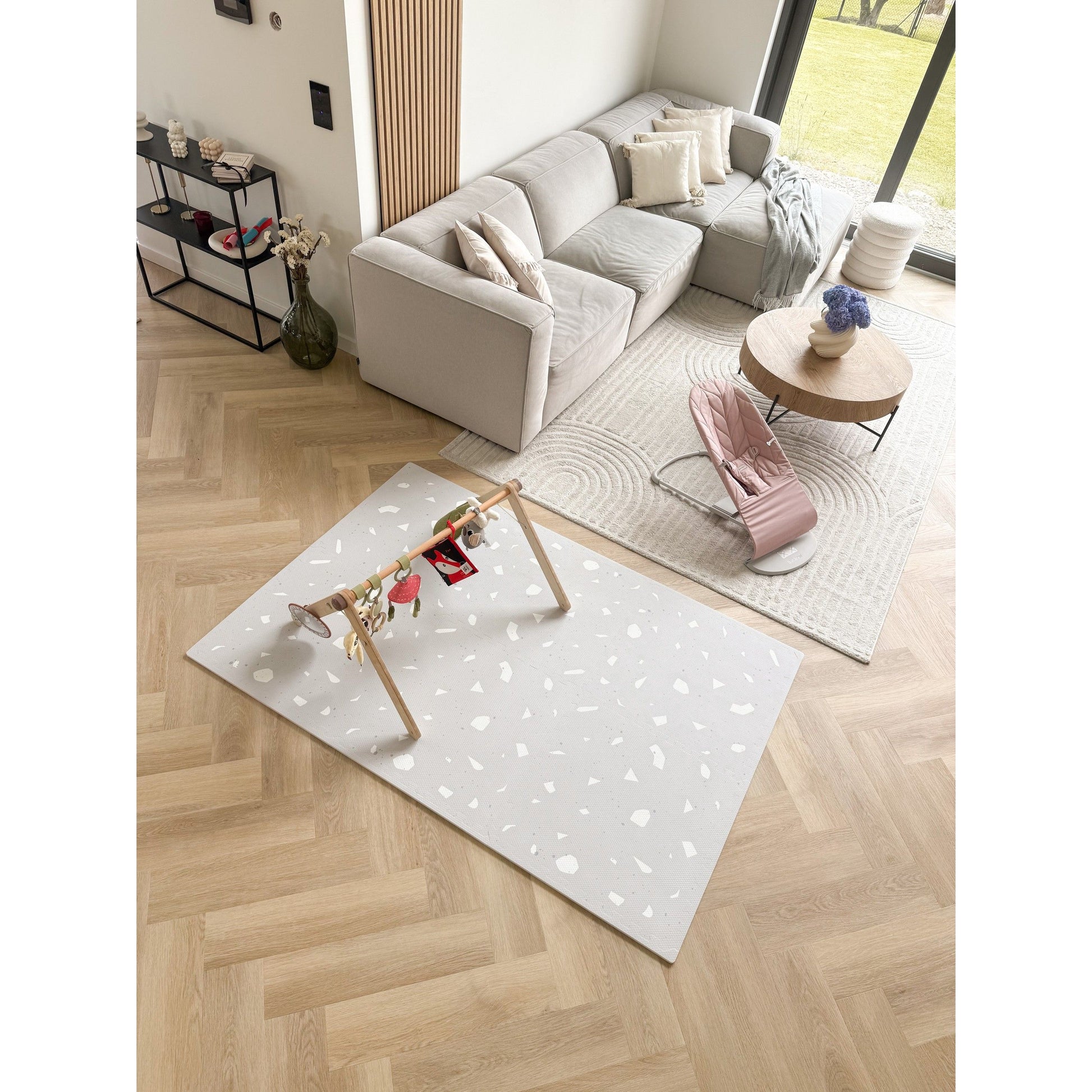 Foam Puzzle Playmat - Terrazzo Lavender