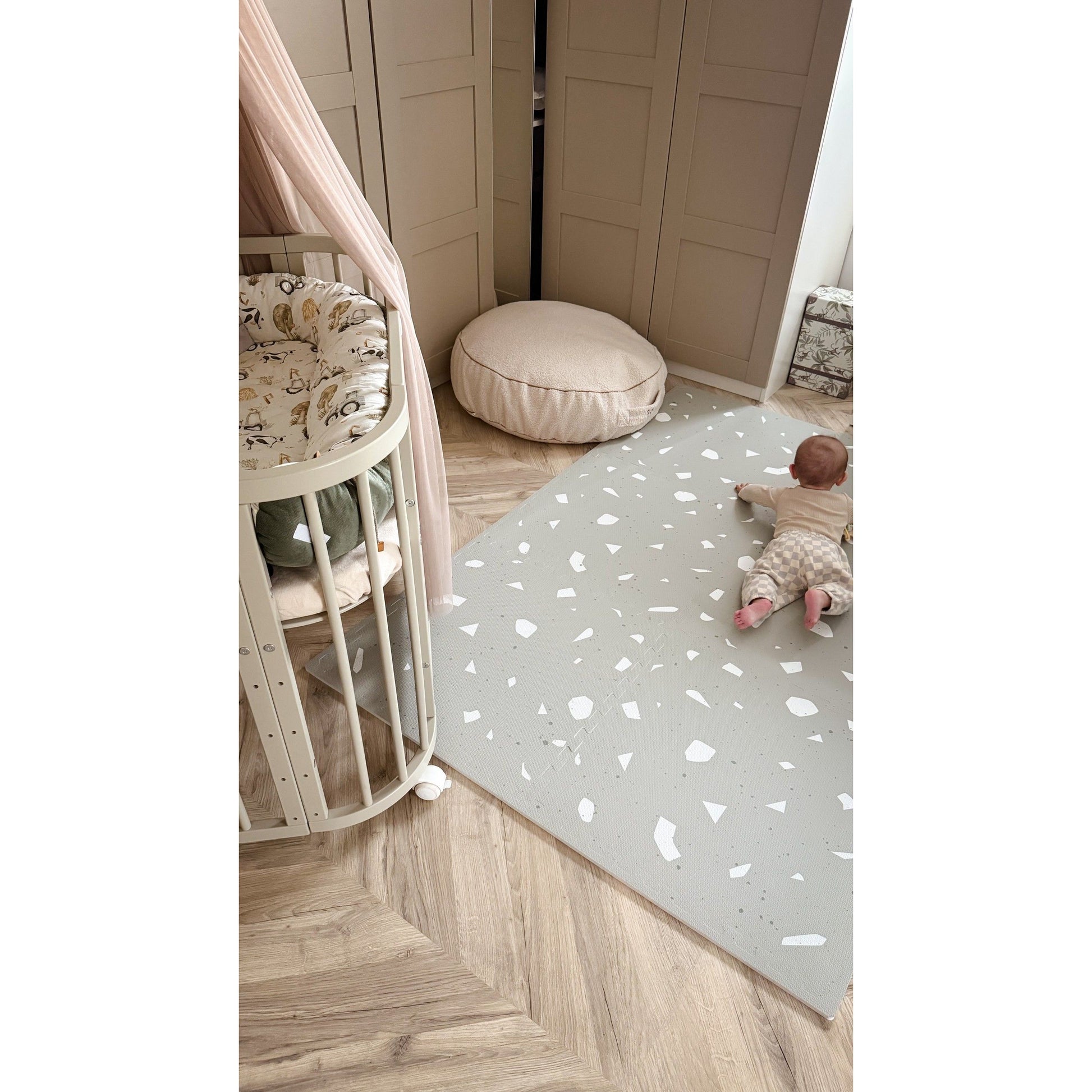 Foam Puzzle Playmat - Terrazzo Sage