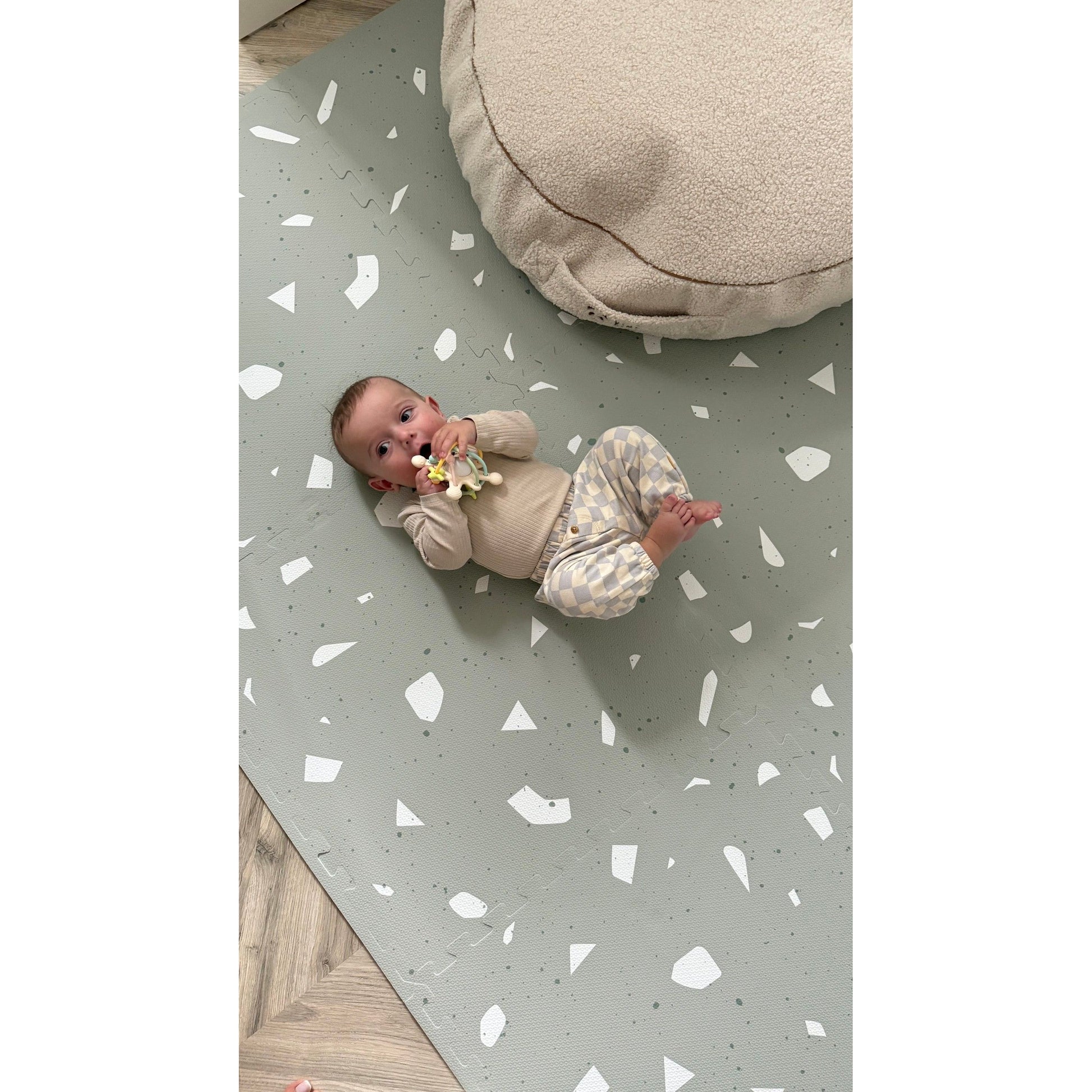 Foam Puzzle Playmat - Terrazzo Sage