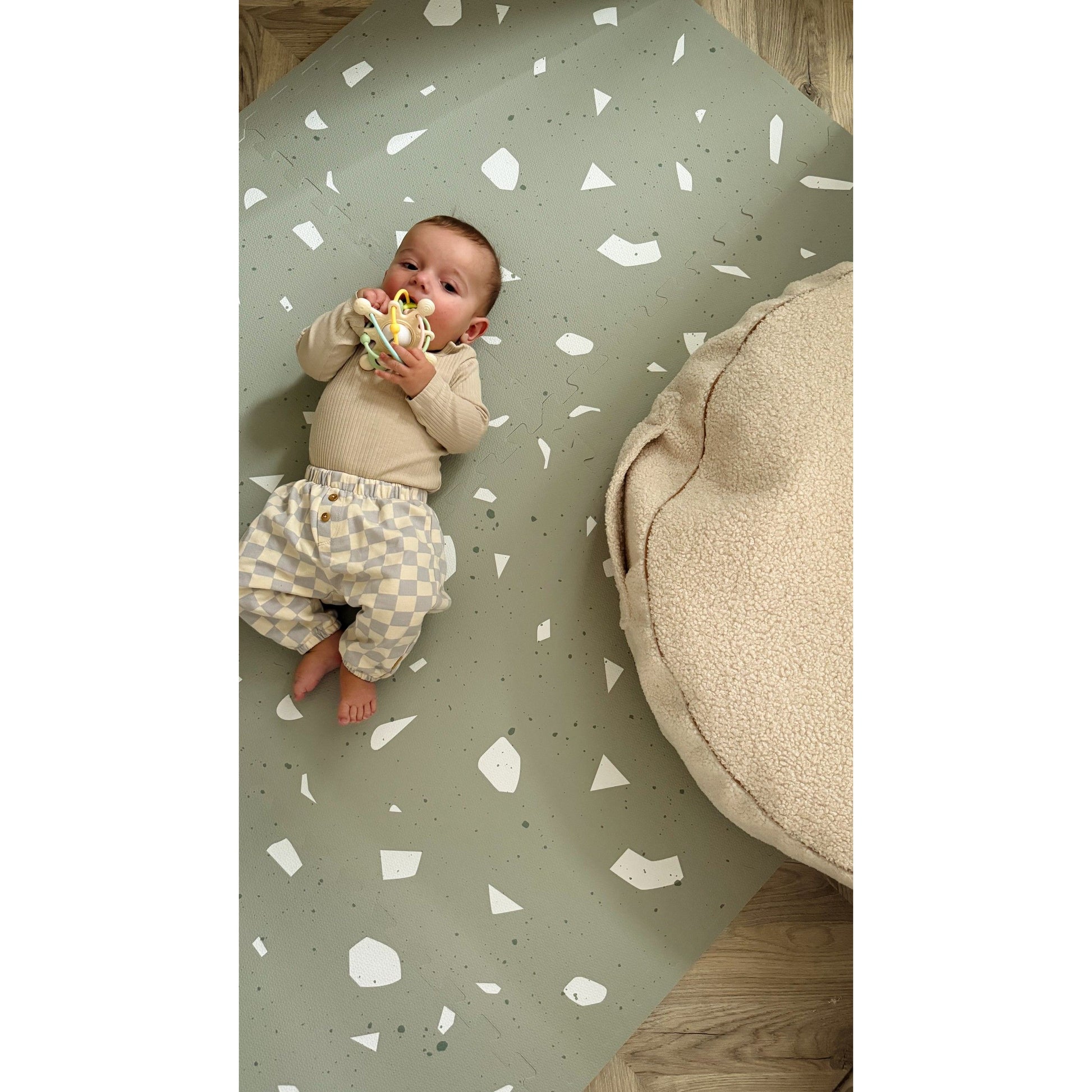 Foam Puzzle Playmat - Terrazzo Sage